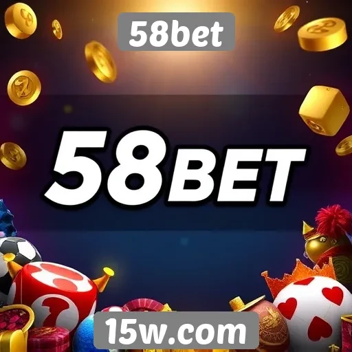 Variedade de jogos disponíveis no 58bet